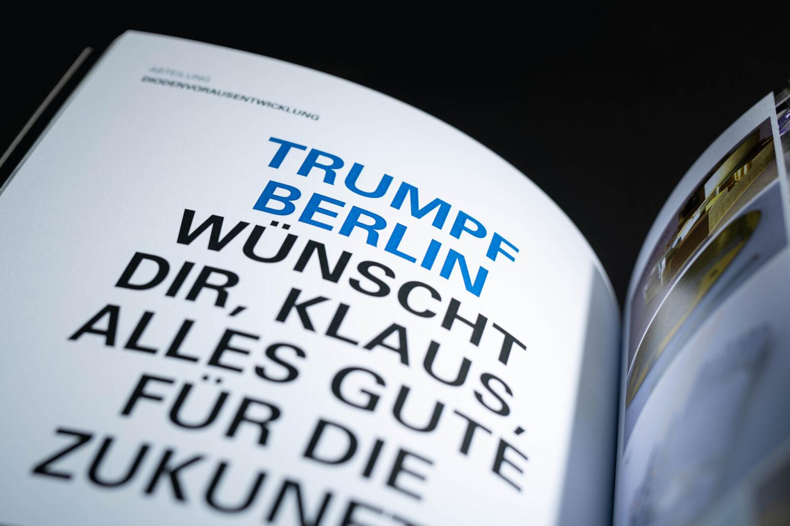 TRUMPF Laser GmbH Broschüre